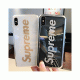 supreme iPhone xr/xs max/xsケース シュプリーム iphone x/8/7/6スマホケース ブランド Iphone6/6s Plusカバー ジャケット 透明