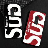 シュプリーム ステューシー Galaxy S9/S9 plusケース ブランド 潮流 ギャラクシー s9+カバー ファッション個性
