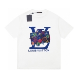 ★超人気Louis Vuitton/ルイヴィト限定 老眼ロゴ トラベルバッグ 半袖Tシャツ