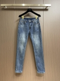 GUCCIグッチn級品2023秋冬新スタイルダブルGシリーズのバックポケット刺繍ファッションジーンズ