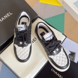 追跡付Chanelシャネルの最新の小祥菱形カジュアルスポーツシューズとスケートボードシューズ
