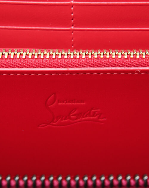 クリスチャン ルブタンコピー 　2015年春夏新作カーフスキン　ラウンドファスナー長財布PANETTONE WALLET CALF 3135058 P072