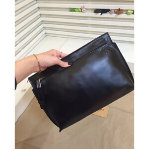2017春夏新作 ロエベスーパーコピー クラッチバッグ ミディアム BLACK ブラック T POUCH 109 54 K36 2030 1100