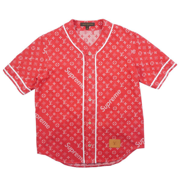 注目商品☆ 17AW POP-UP STORE Minami Aoyama限定 Jacquard Denim Baseball Jersey ベースボールシャツ