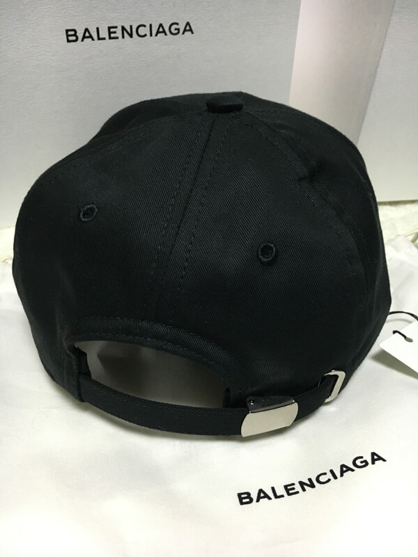 バレンシアガ キャップ 偽物 激安 コピー ロゴキャップ 黒☆人気NO.1商品