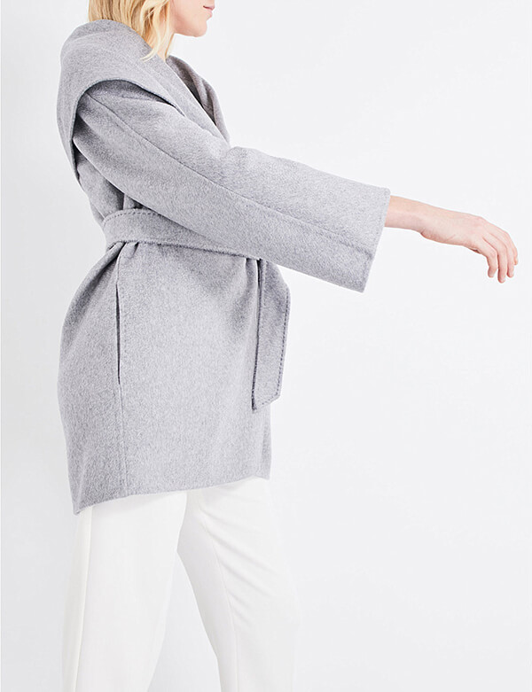 Max Mara スーパーコピー PAGLIEカシミヤラップコート カシミアのコート