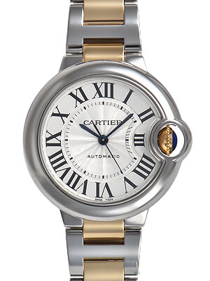 定番の大人気 カルティエ レプリカ W2BB0002 バロンブルー 33mm