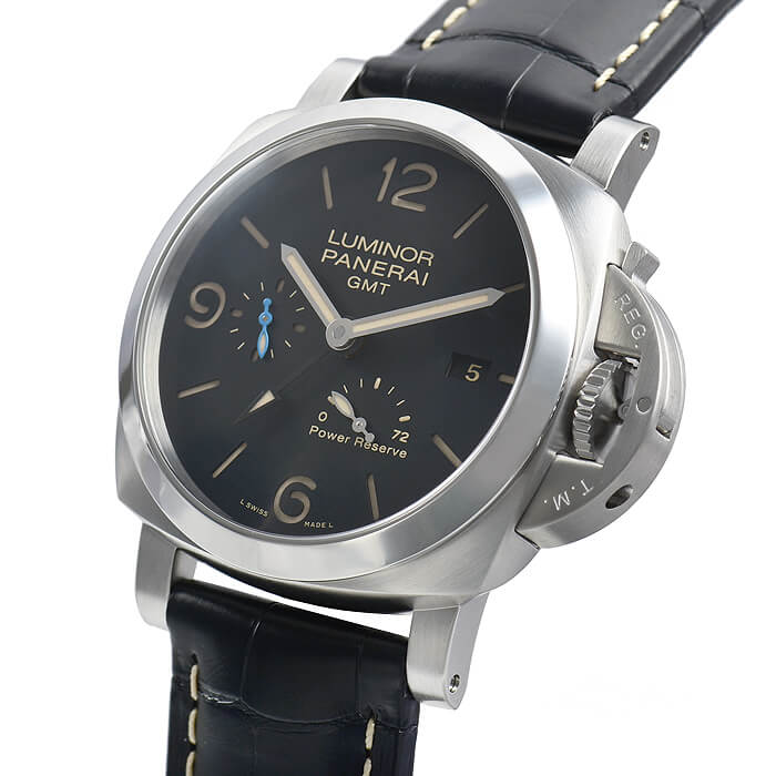 パネライ ルミノール1950 3デイズ GMT パワーリザーブ PAM01321