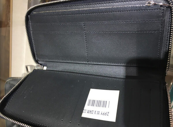 ルイヴィトン ダミエ・コバルト キャンバス ジッピーウォレット・ヴェルティカル N63290