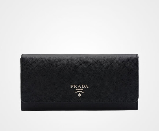新作!プラダ スーパーコピー SAFFIANO バイカラーカードホルダー付長財布 1MH132