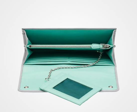 新作!プラダ スーパーコピー SAFFIANO バイカラーカードホルダー付長財布 1MH132