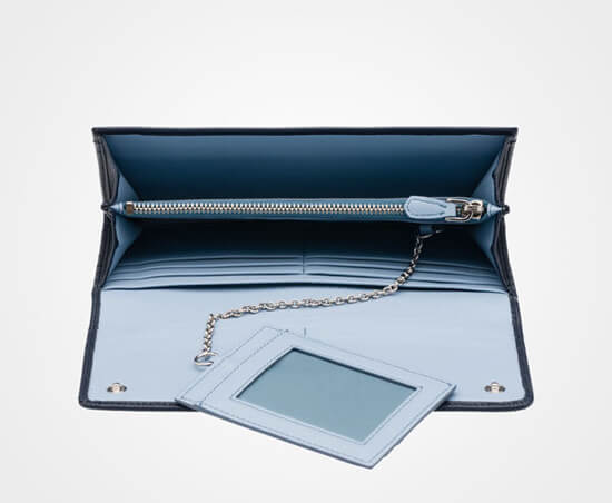 新作!プラダ スーパーコピー SAFFIANO バイカラーカードホルダー付長財布 1MH132