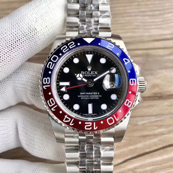 高品質◆ロレックス N級品 GMT マスターII メンズ腕時計 126710BLRO