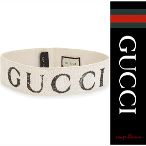 2018新作 グッチスーパーコピー ヘッドバンド Logo cotton-blend headband