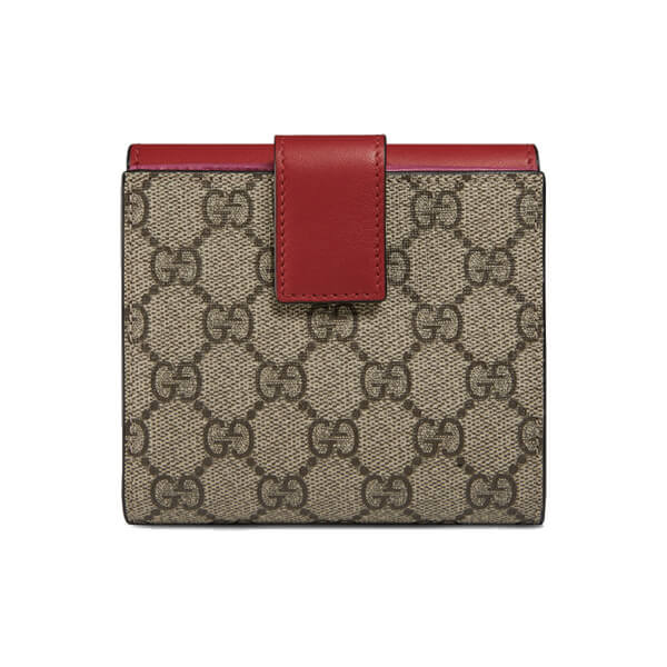 グッチ スーパーコピー【2017最新作人気】大人シック☆french flap wallet 長財布 410104 KLQIG 9784
