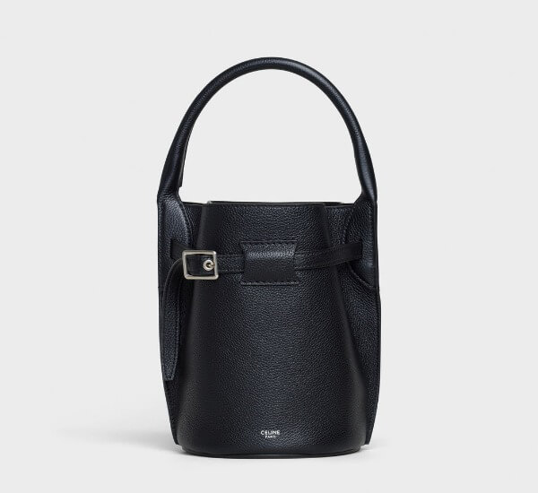 注目商品!セリーヌ BIG BAG BUCKET NANO BLACK ビッグバッグ バケット ナノ 偽物