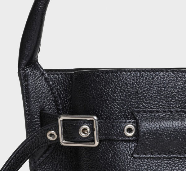 注目商品!セリーヌ BIG BAG BUCKET NANO BLACK ビッグバッグ バケット ナノ 偽物