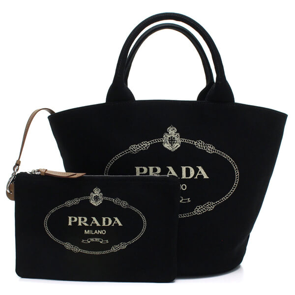 【国内即発】19SS!PRADAプラダ カナパ ポーチ付2wayバッグ 1BG186