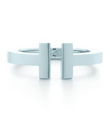 国内未入荷の人気リング Tiffany T スクエアリング★シルバー
