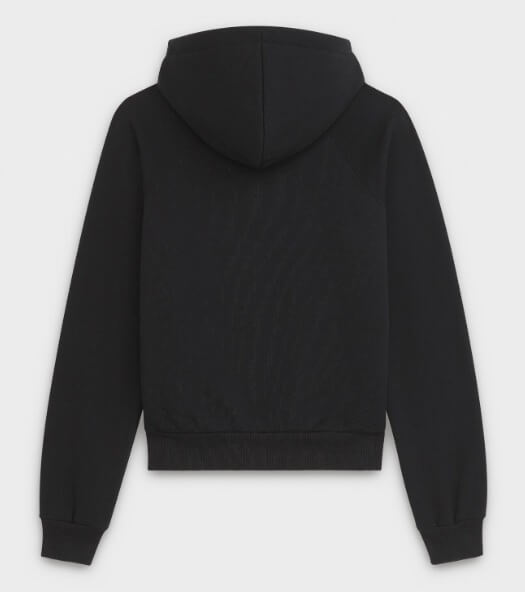 19AW セリーヌ 「トリオンフ」シグネチャー付きクラシックジップドカレッジエイトスウェットシャツ 2Y097345F.38NO/2Y097345F.08GC