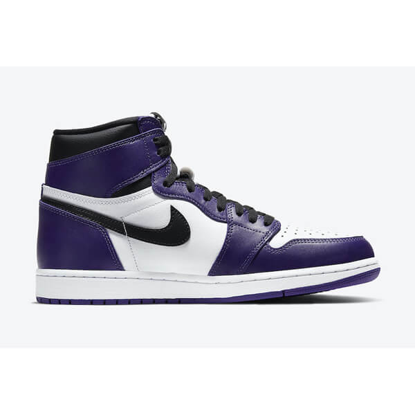 エアジョーダン1 コートパープル 偽物 ナイキ 激レア Air Jordan 1 Retro High Court Purple White 555088-500