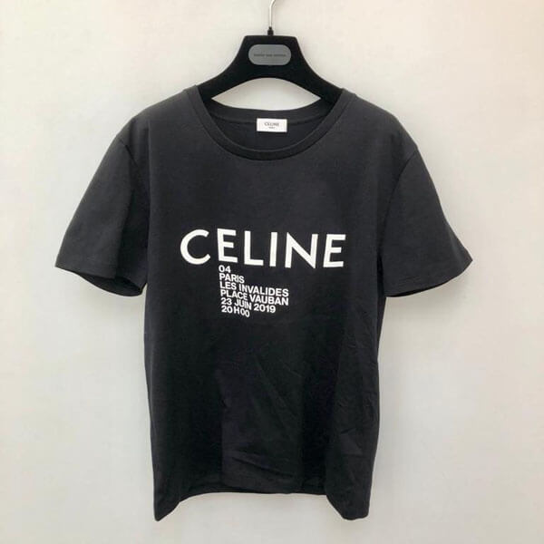 即発★関送込 セリーヌ クラシック 大人気ロゴ Tシャツ 2X308799I.38AW