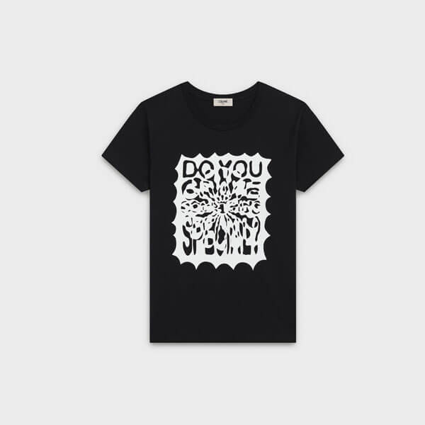 《SALE》セリーヌ 偽物 CLASSIC T-SHIRT BY CODY DEFRANCO 2X308010G.38AW(2色)