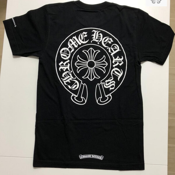 クロムハーツ ティーシャツ 偽物 TEE Tシャツ 偽物 黒白 半袖 新作
