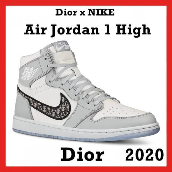 人気話題コラボ★ディオール ジョーダン コピー ディオール x ナイキx Jordan 1 Retro High OG スニーカー 偽物 激レアコラボ☆CN8607002