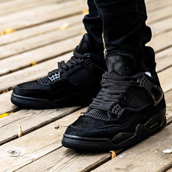 人気☆即完売！ナイキ ジョーダン4 ブラックキャット 偽物 AIR JORDAN RETRO 4 CU1110 010