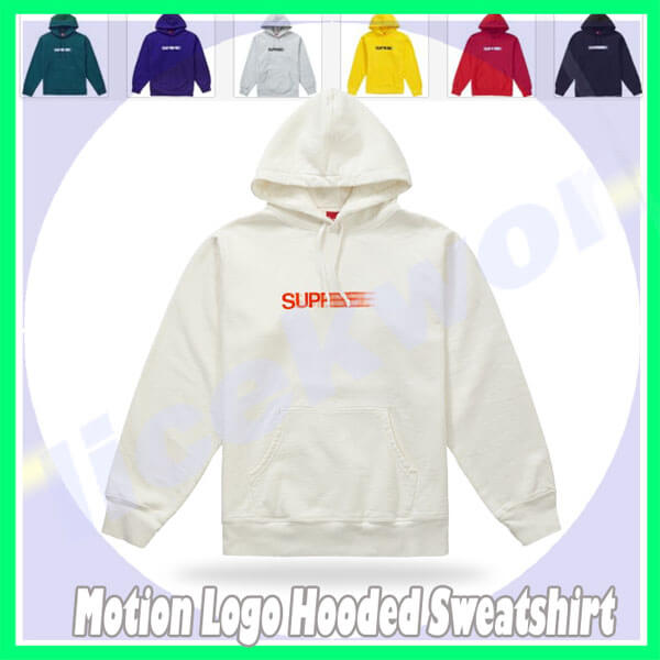 シュプリーム パーカー 偽物 Motion Logo Hooded Sweatshirt supreme モーションロゴ 偽物