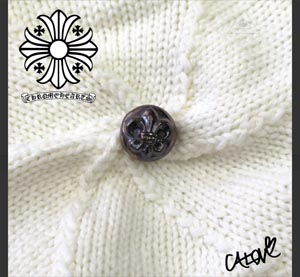 CHROME HEARTS 十白 クロムハーツ キャップ コーデ 偽物十【ニット帽/カシミア&ラムレザー】◆BSフレア#1