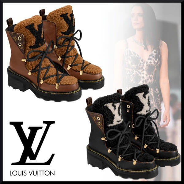 20FW 日本未入荷! LV BEAUBOURG ボーブール アンクルブーツ 1A8CUA、1A8CUQ