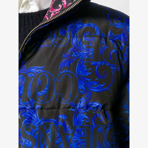 21AW ヴェルサーチェ【VERSACE ヴェルサーチ Jeans Couture 】Baroque リバーシブルジャケット 2色