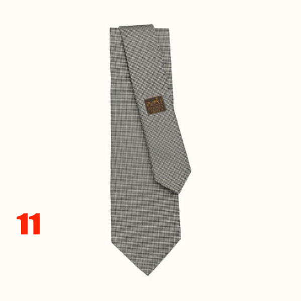 エルメス ネクタイ 偽物 シルク ネクタイ サンローラン-Honore tie