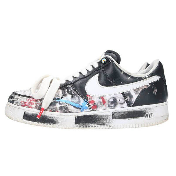 大人気！エアフォースワン 偽物◆ナイキ×ピースマイナスワン ロウパラノイズスニーカー AIR FORCE 1 LOW PARA NOISE AQ3692-001