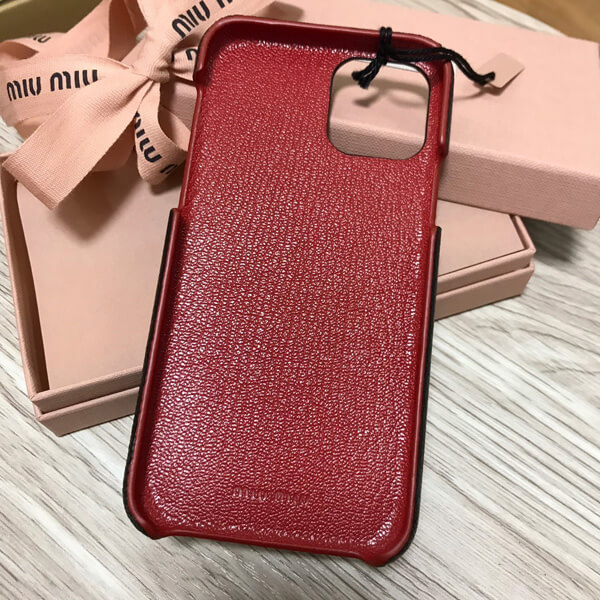 ミュウミュウ iphoneケース コピー iphone  11proMAX ケース リング付きで ハート ビジューがついたキュートなデザイン5ZH113