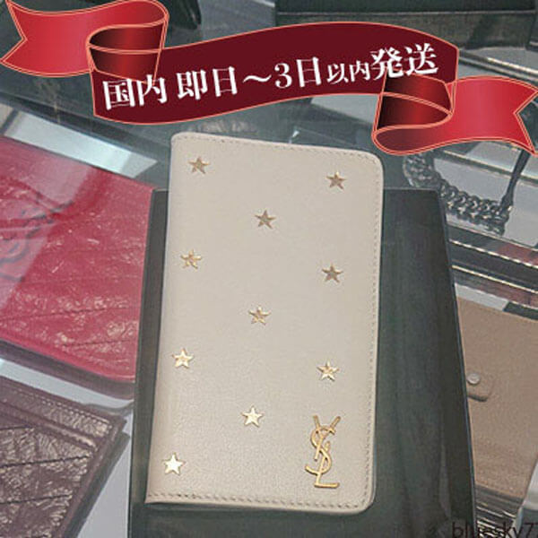 SALE!サンローラン(サンローラン)IPHONE X/XS手帳スマホケース 559368