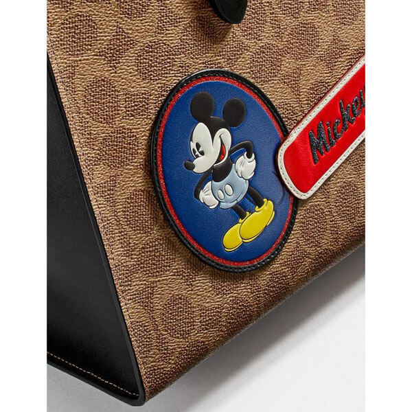【コーチ×ディズニー コーチ トートバッグ コピー】ミッキー トート型バック 69193