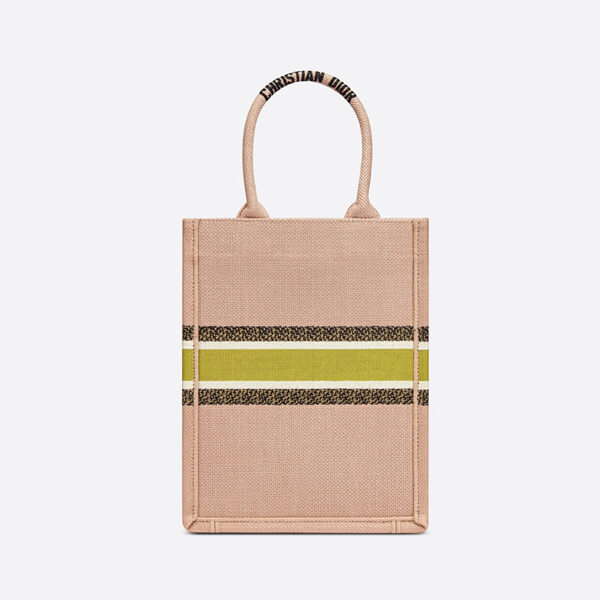 ディオール BOOK TOTE バーティカルバッグ Fleurs Bibliques エンブロイダリー