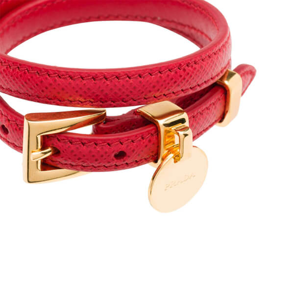 【累積売上総額第１位！】PRADA★ブレスレット┃1IB161_053