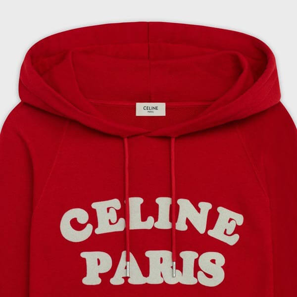 21SS セリーヌ パーカー コピー PARISスウェット コットン&カシミア2Y147607F27RW