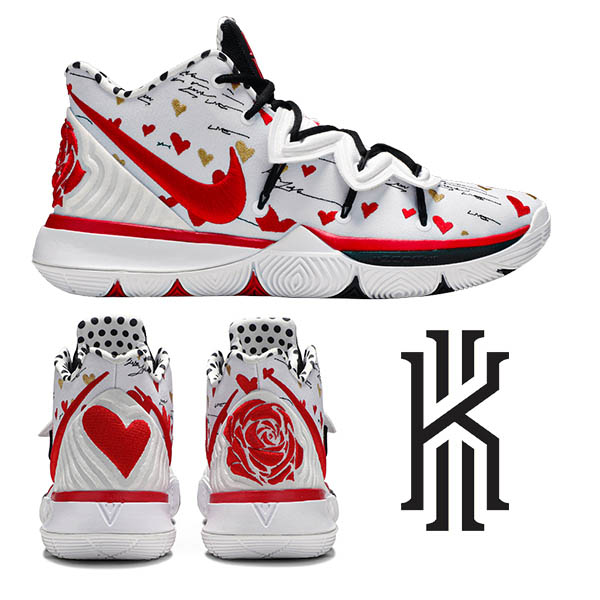 入手困難!ナイキSneakerRoom x Kyrie 5 偽物 I Love You Mom CU0677 100