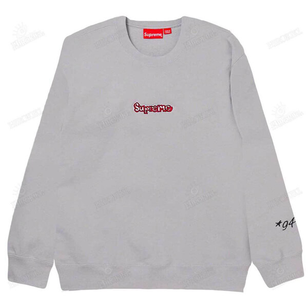 21SS シュプリーム トレーナー Gonz Logo Crewneck ゴンズ ロゴ パーカー クルーネック コピー