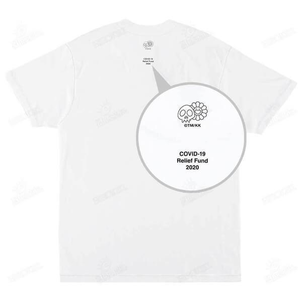シュプリーム コピー カイカイキキ パーカー 偽物 Takashi Murakami COVID-19 Relief Box Logo Tee