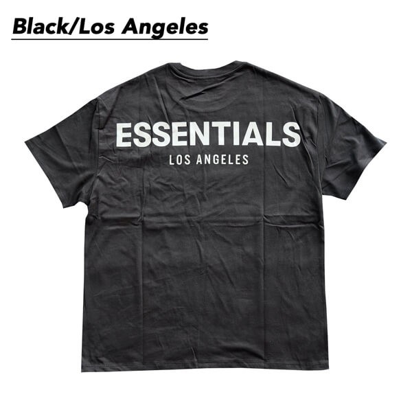 エッセンシャルズ essentials tシャツ 偽物 FEAR OF GOD Los Angels Boxy T-shirts 多色