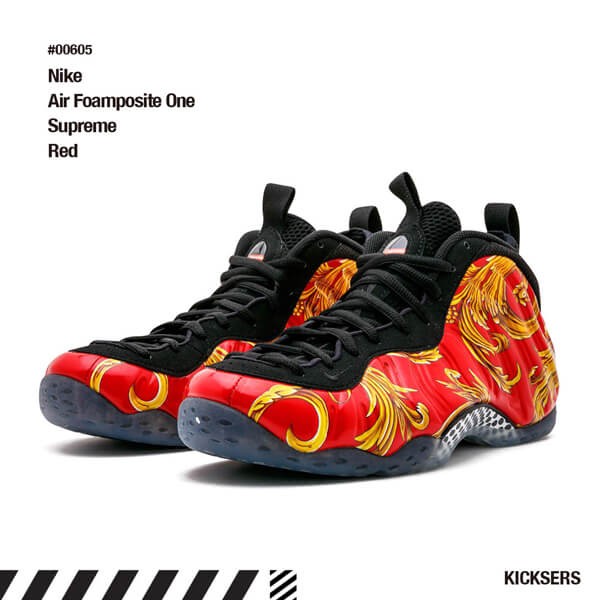 人気話題!フォームポジット 偽物 NIKE Air Foamposite One SP Supreme Red SS 14 2014 652792600