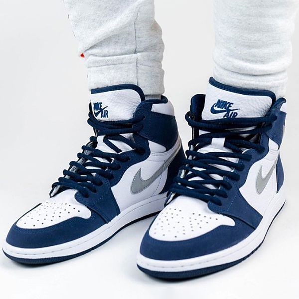 希少!ナイキ エアジョーダン1 RETRO HIGH OG GS MIDNIGHT NAVY CO.JP DC1788-100