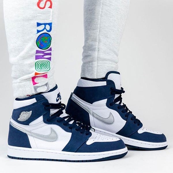 希少!ナイキ エアジョーダン1 RETRO HIGH OG GS MIDNIGHT NAVY CO.JP DC1788-100