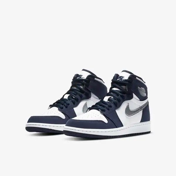 希少!ナイキ エアジョーダン1 RETRO HIGH OG GS MIDNIGHT NAVY CO.JP DC1788-100